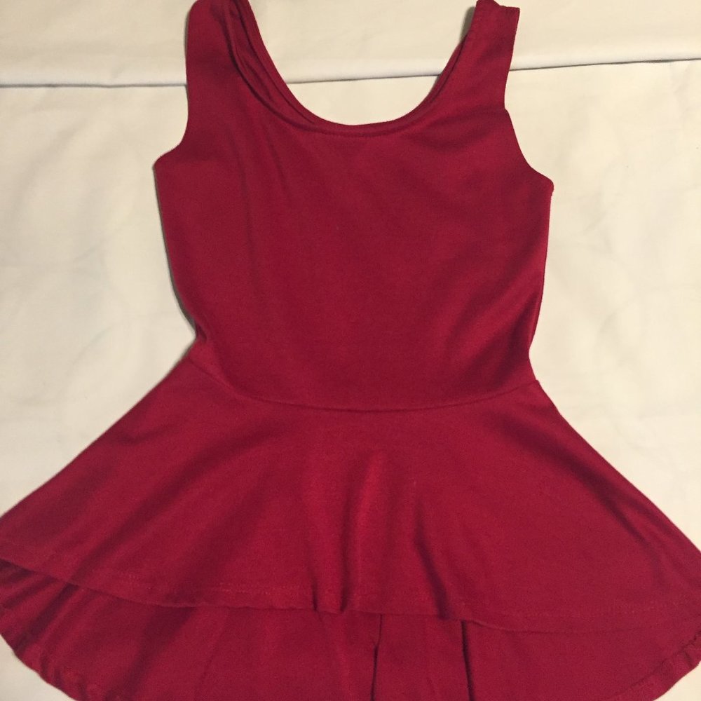 Girls Shirt Dress-Chocolate #1228